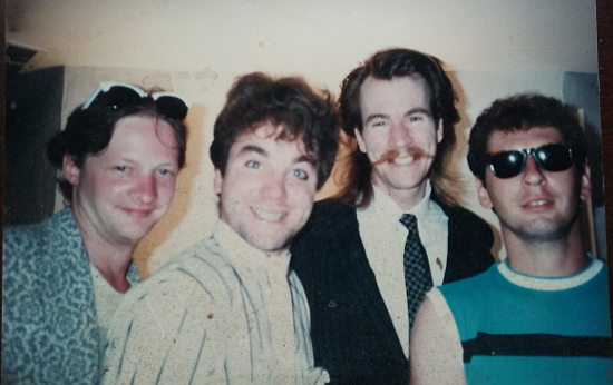 1988 New Hampshire<br>Rob, James, Toby and Pete